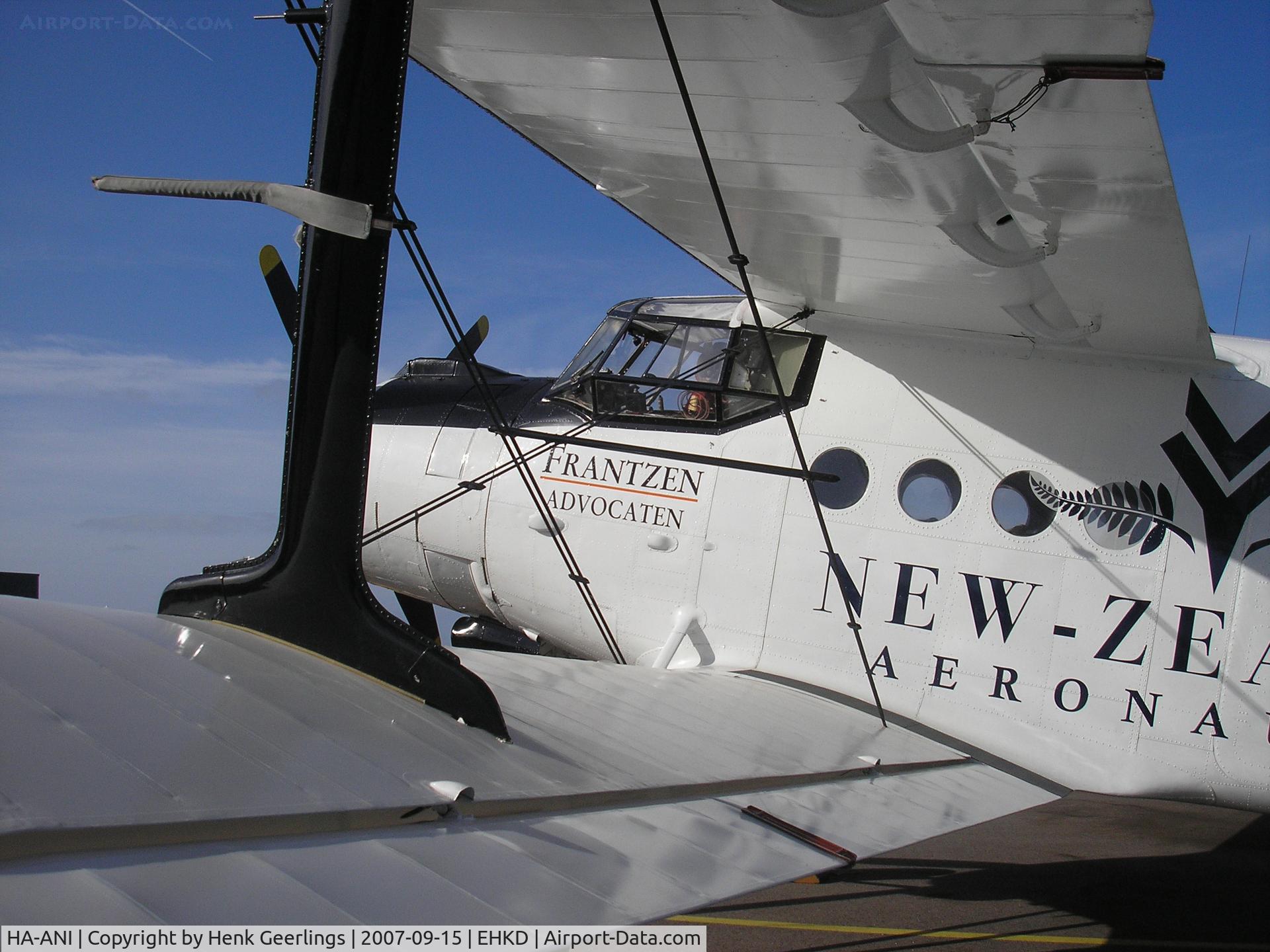 HA-ANI, 1972 Antonov An-2P C/N 1G132-55, Heldair - Maritime Airshow, Den Helder - De Kooy Airport , Sep 2007