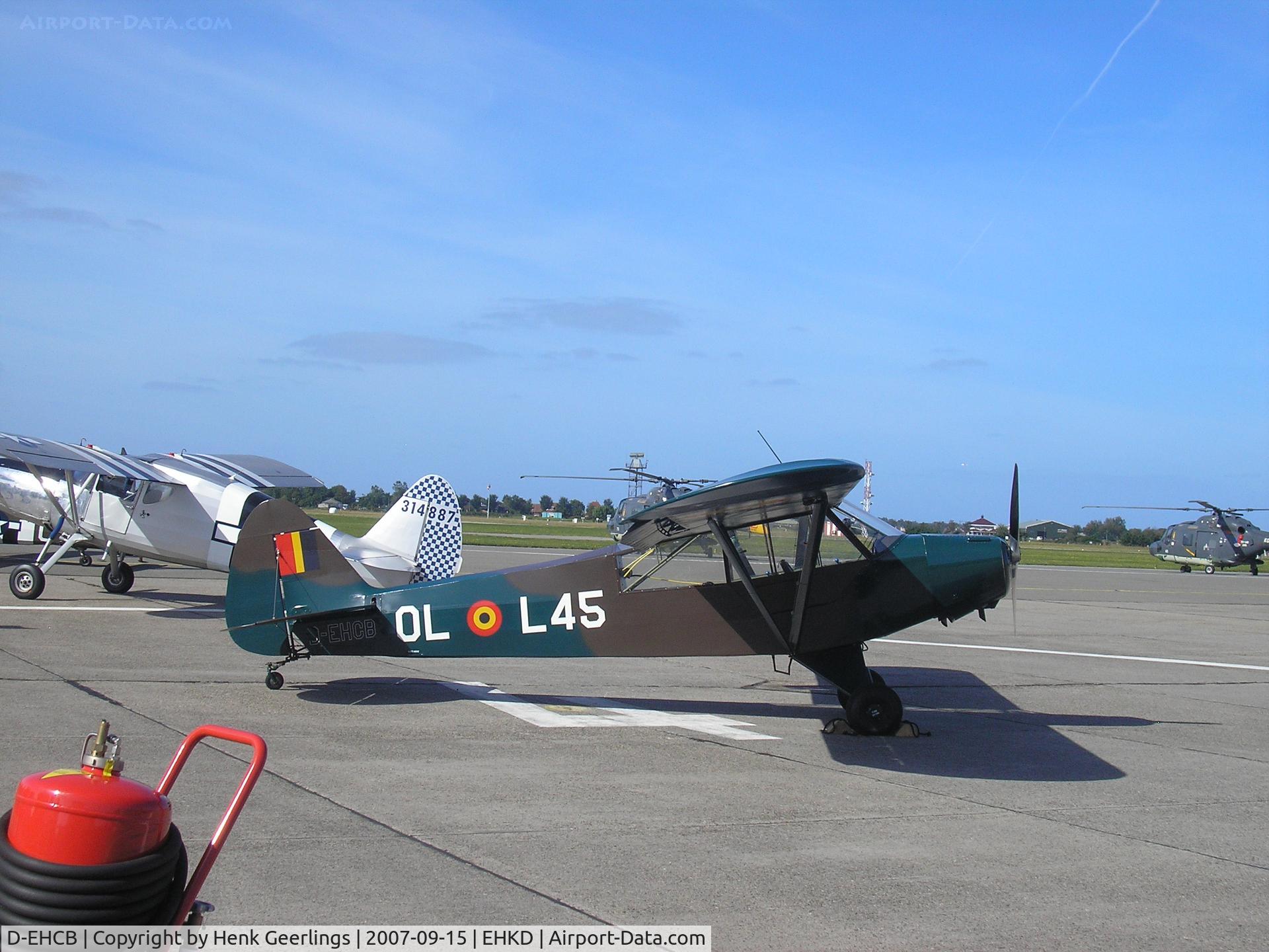 D-EHCB, 1953 Piper L-18C Super Cub (PA-18-95) C/N 18-3219, Heldair - Maritime Airshow, Den Helder - De Kooy Airport , Sep 2007