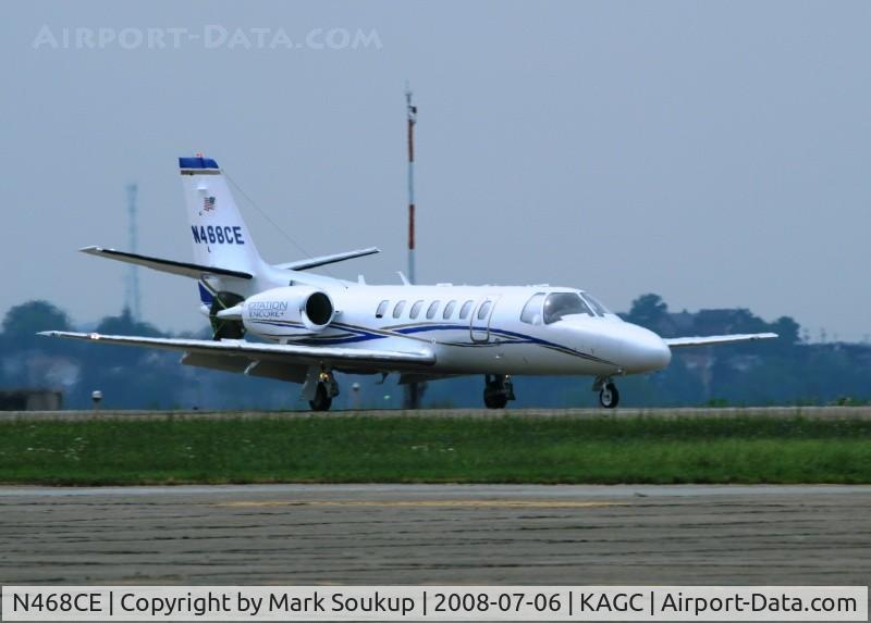 N468CE, 2008 Cessna 560 C/N 560-0788, N468CE Arriving @ KAGC
