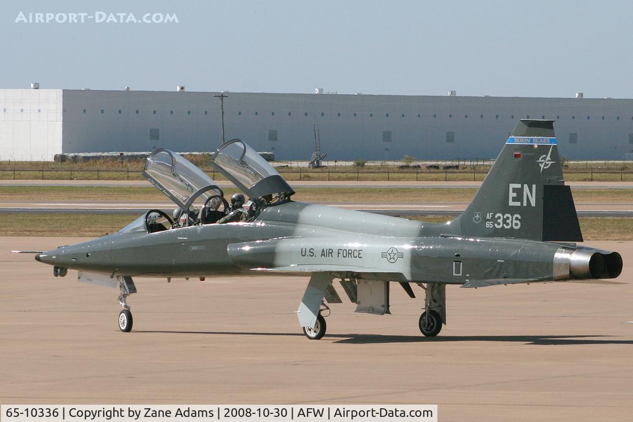 65-10336, 1965 Northrop T-38C Talon C/N N.5752, At Alliance - Fort Worth