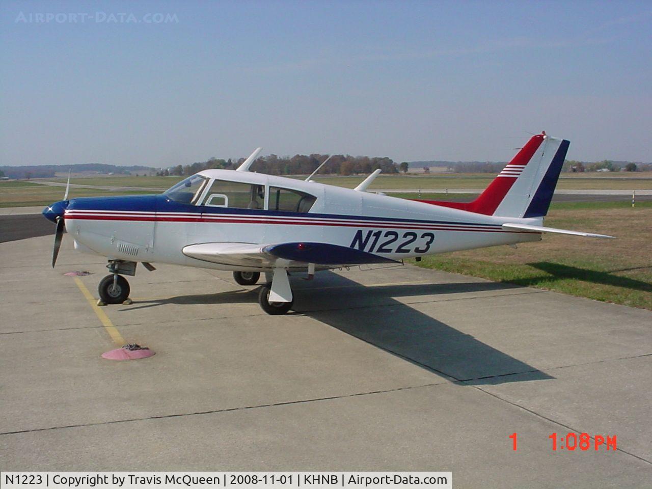 N1223, 1961 Piper PA-24-250 Comanche C/N 24-2906, Parked on ramp in front of Terminal...