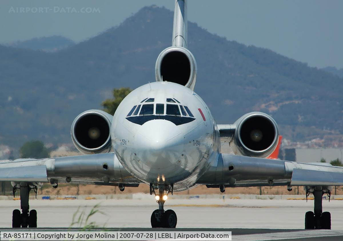 RA-85171, 1984 Tupolev Tu-154M C/N 91A893, Amazing 