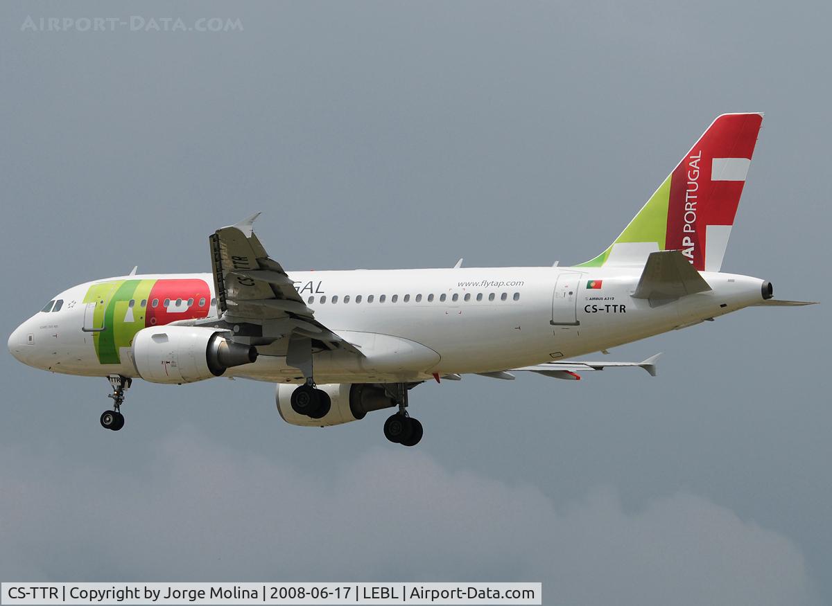 CS-TTR, 2002 Airbus A319-112 C/N 1756, 