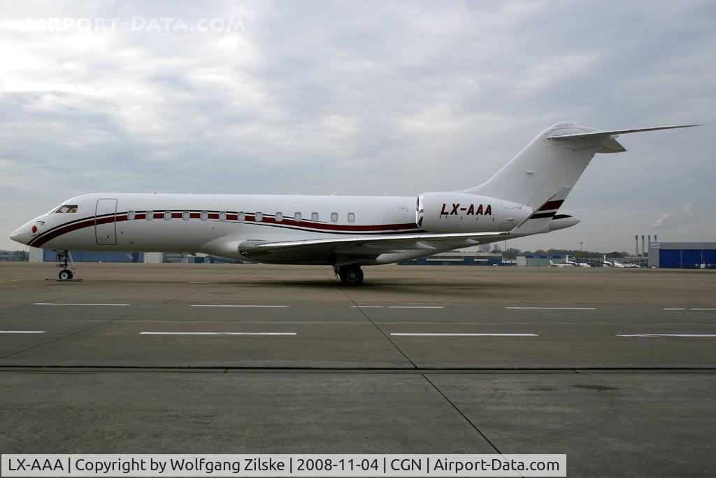 LX-AAA, 2004 Bombardier BD-700-1A10 Global Express C/N 9133, visitor