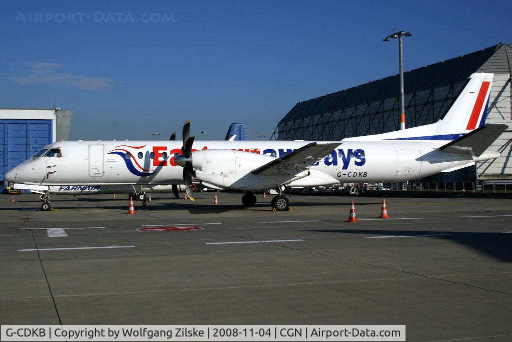 G-CDKB, 1996 Saab 2000 C/N 2000-032, visitor