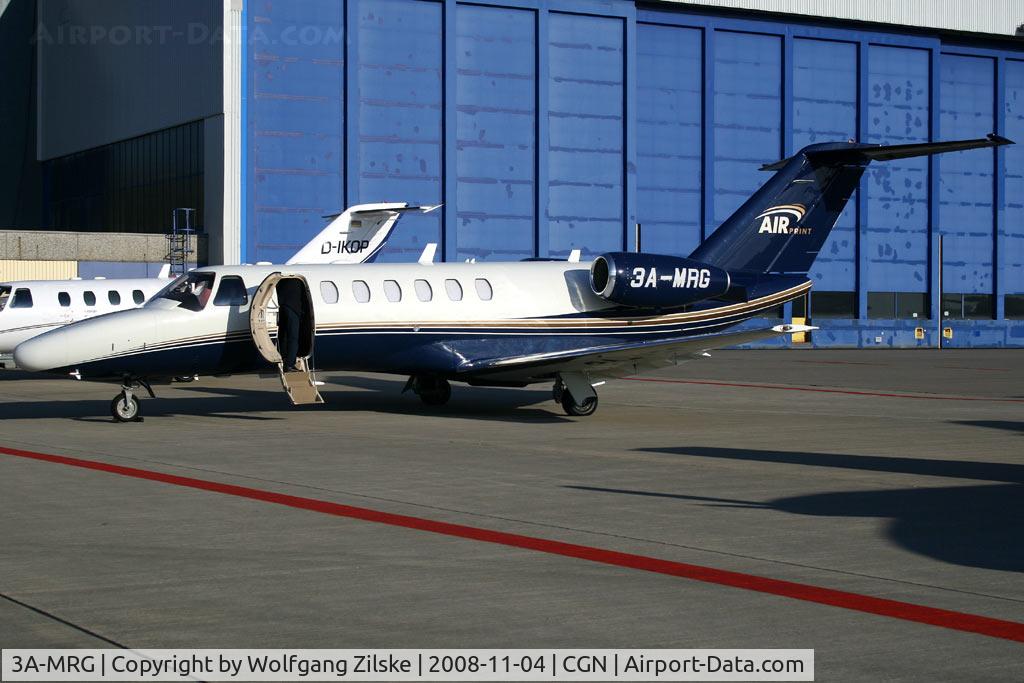 3A-MRG, 2006 Cessna 525B CitationJet CJ3 C/N 525B-0096, visitor