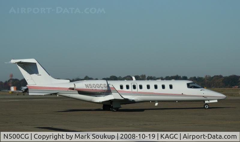 N500CG, 1998 Learjet Inc 45 C/N 009, N500CG @ KAGC