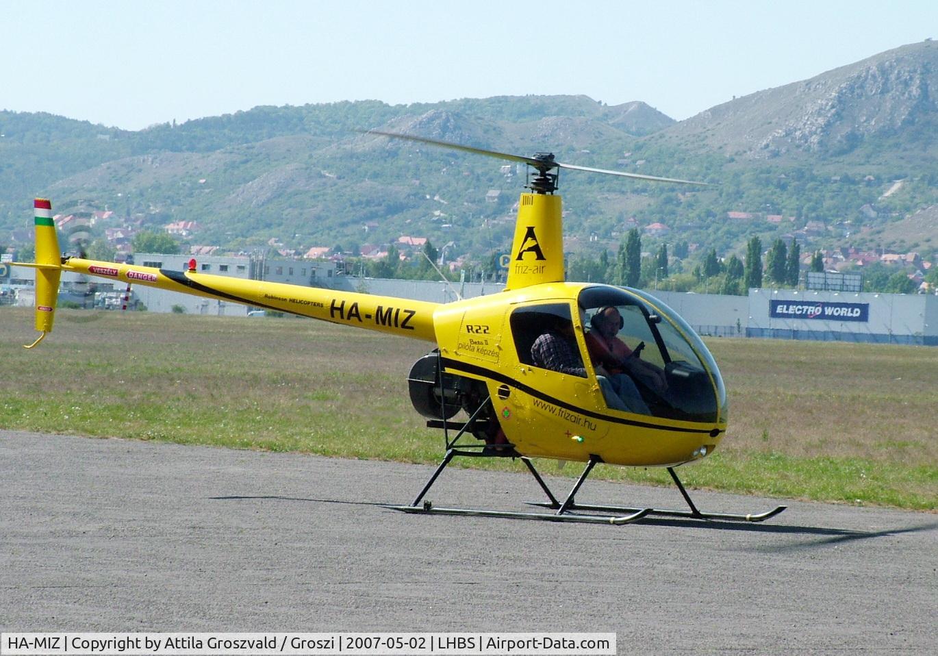 HA-MIZ, 2002 Robinson R22 Beta C/N 3289, Budaörs-Airport / Hungary-LHBS