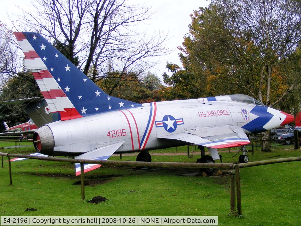 54-2196, 1956 North American F-100D Super Sabre C/N 223-76, Norfolk & Suffolk Aviation Museum