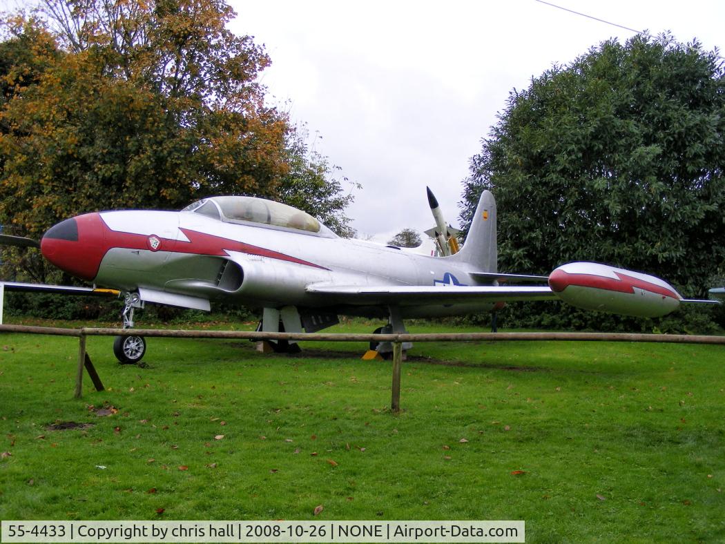 55-4433, 1956 Lockheed T-33A Shooting Star C/N 580-9877, Norfolk & Suffolk Aviation Museum
