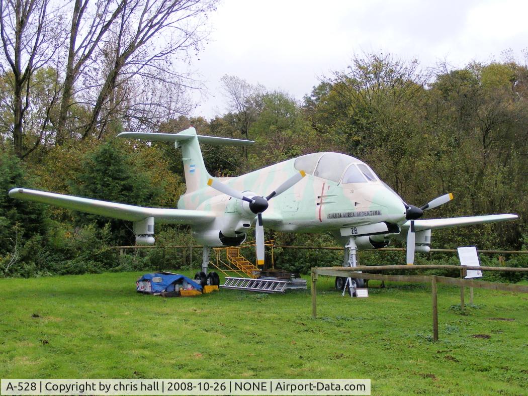 A-528, 1979 FMA IA-58A Pucará C/N 028, Norfolk & Suffolk Aviation Museum