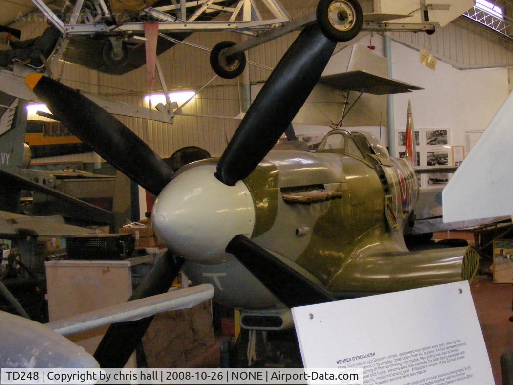 TD248, 1945 Supermarine 361 Spitfire LF.XVIe C/N CBAF.IX.4262, Norfolk & Suffolk Aviation Museum