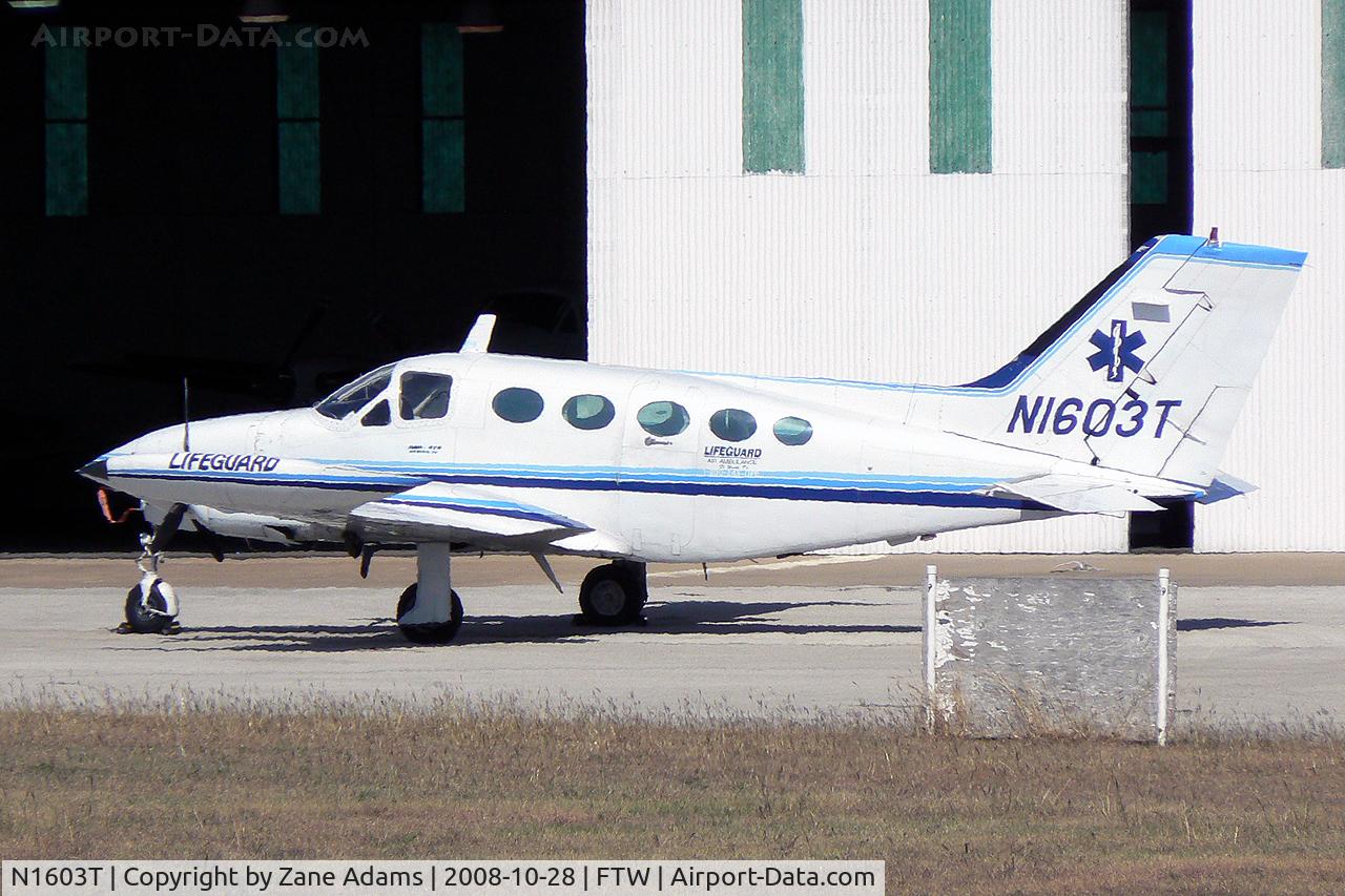 N1603T, 1973 Cessna 414 Chancellor C/N 414-0383, At Meacham Field