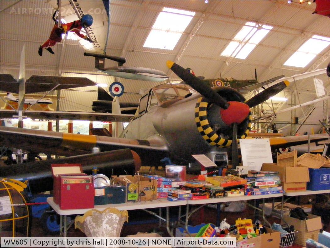 WV605, 1954 Percival P-56 Provost T.1 C/N PAC/56/132, Norfolk & Suffolk Aviation Museum