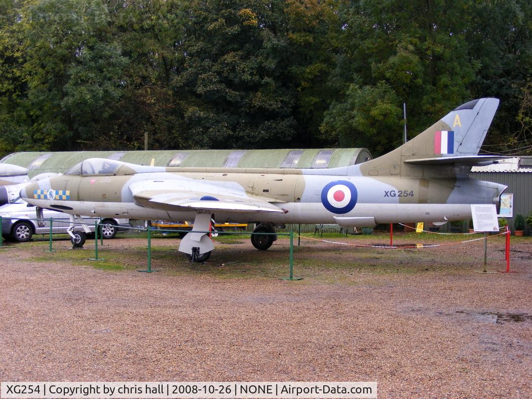 XG254, 1956 Hawker Hunter FGA.9 C/N 41H/680055, Norfolk & Suffolk Aviation Museum