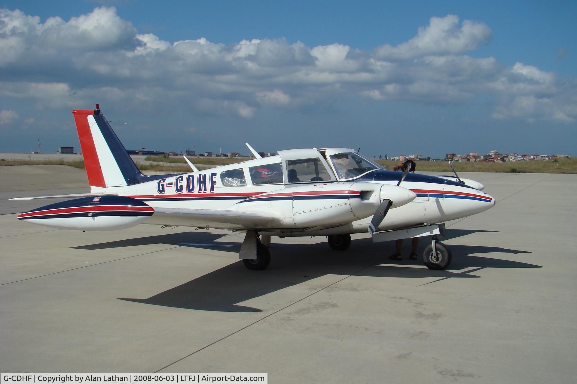 G-CDHF, 1966 Piper PA-30 Twin Comanche Twin Comanche C/N 30-1111, participating in rallye around Turkey