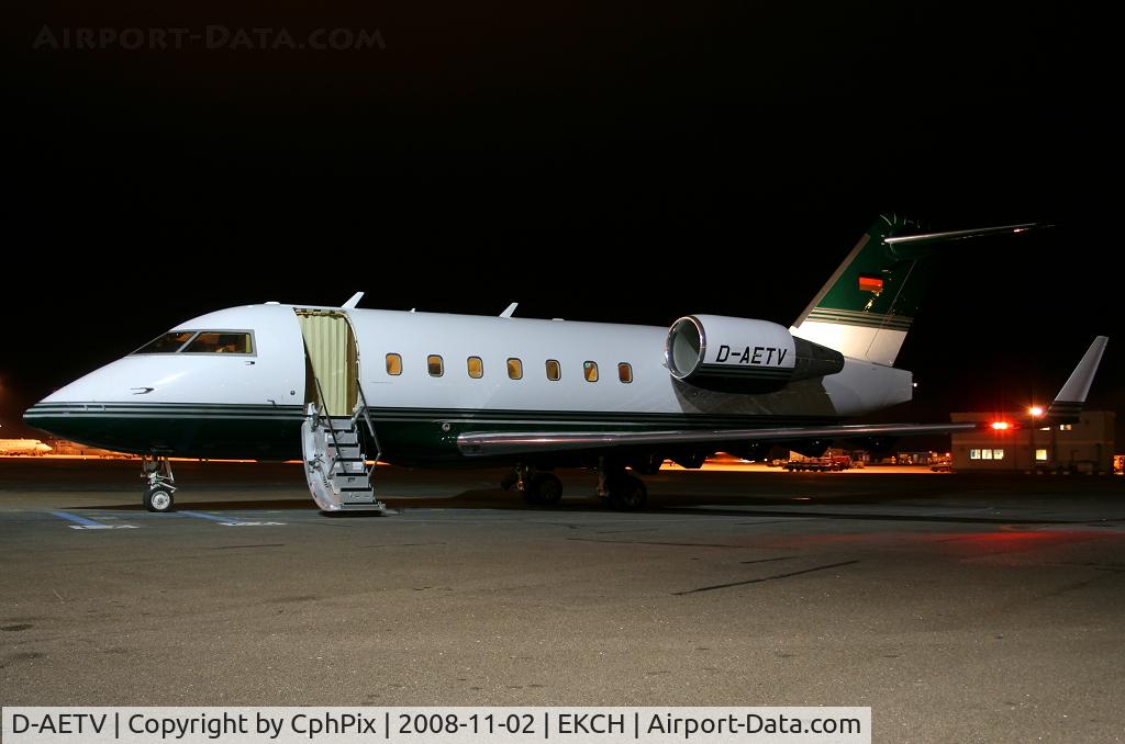 D-AETV, 1999 Bombardier Challenger 604 (CL-600-2B16) C/N 5417, CCJ