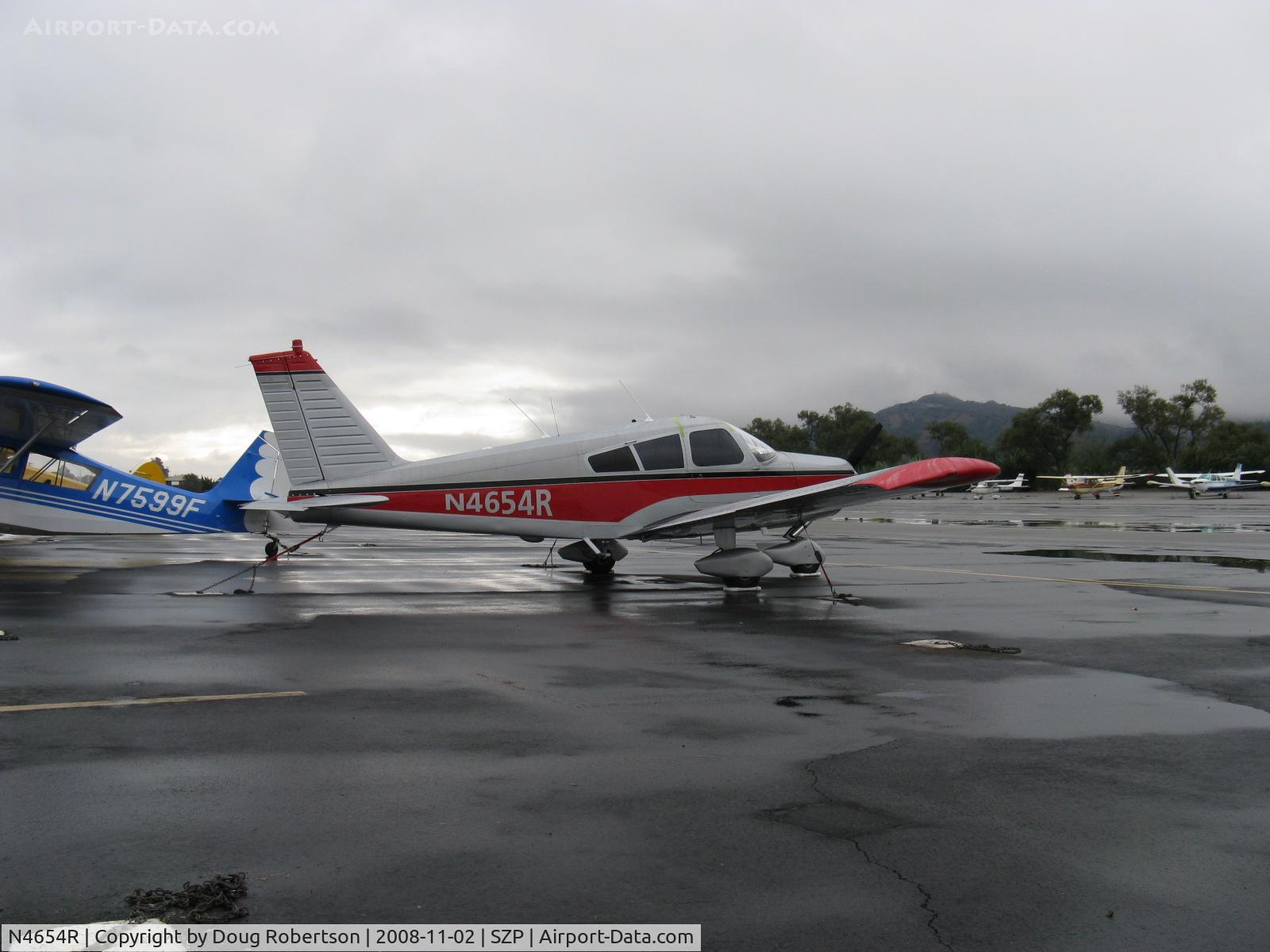 N4654R, 1966 Piper PA-28-140 Cherokee C/N 28-21409, 1966 Piper PA-28-140 CHEROKEE, Lycoming O-320-E2A 150 Hp, window, wingtip mods