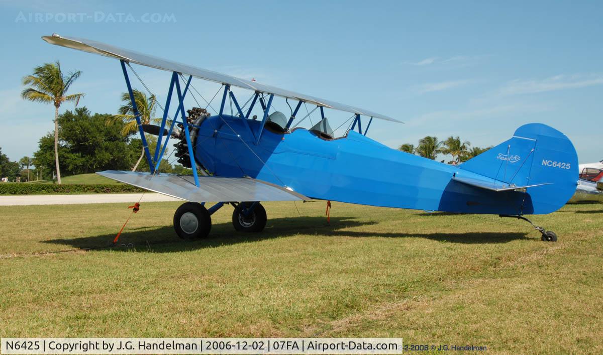 N6425, Curtiss-Wright Travel Air 4000 C/N 766, at Ocean Reef Airport