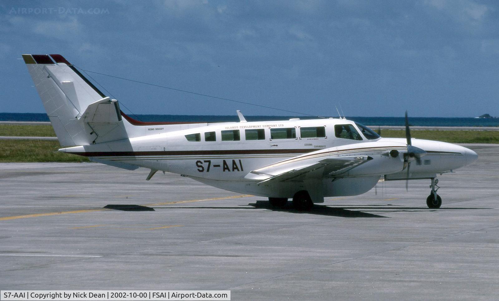 S7-AAI, 1990 Reims F406 Caravan II C/N F406-0051, My favourite place on Earth    Seychelles