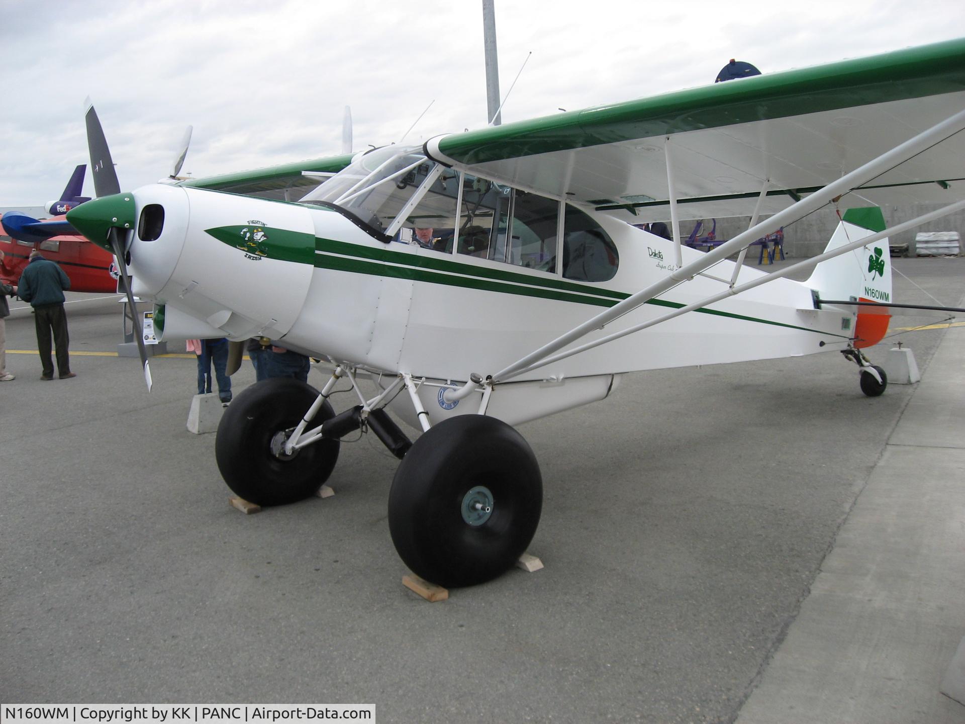 N160WM, 1977 Piper PA-18-150 Super Cub C/N 18-7709077, Anchorage Airshow