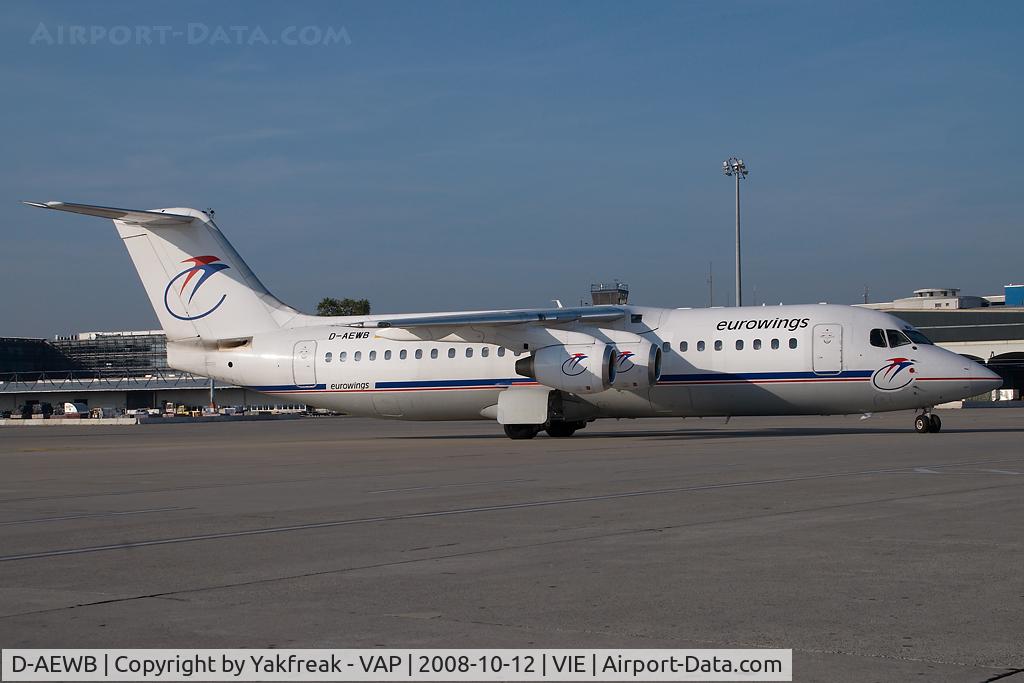 D-AEWB, 1990 British Aerospace BAe.146-300 C/N E3183, Eurowings BAe146