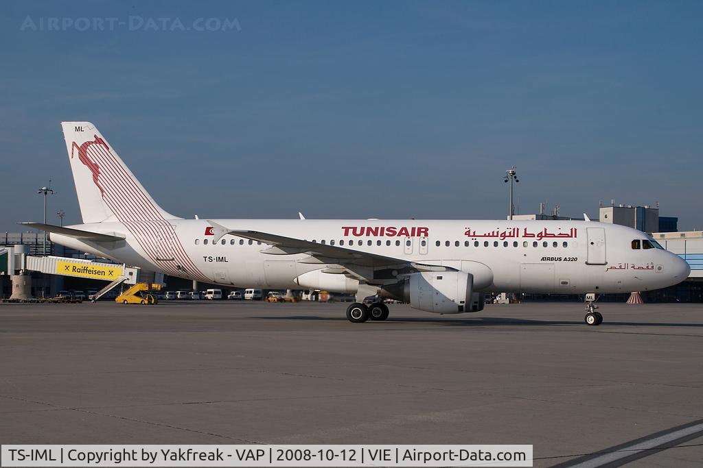 TS-IML, 1999 Airbus A320-211 C/N 0958, Tunis Air Airbus 320