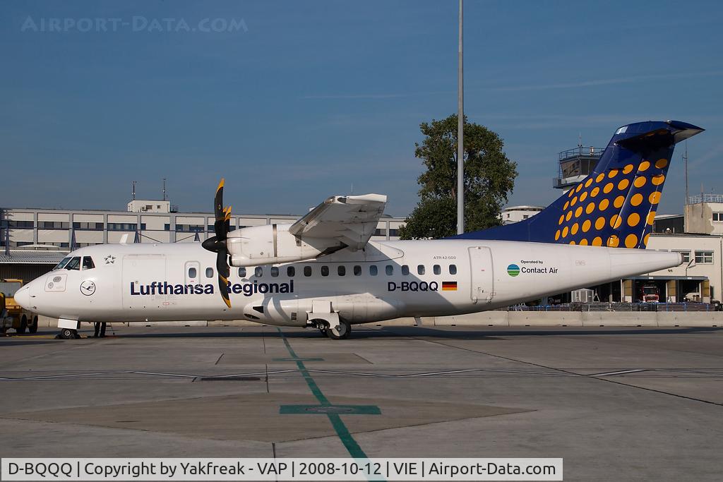 D-BQQQ, 1999 ATR 42-500 C/N 584, Eurowing ATR42 in Lufthansa colors