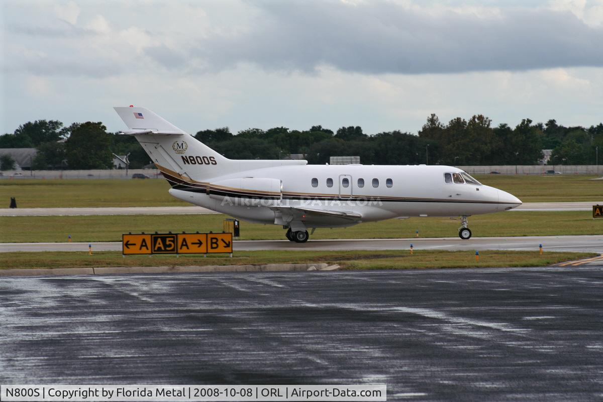 N800S, 1987 British Aerospace BAe.125 Series 800A C/N 258082, BAE 800A