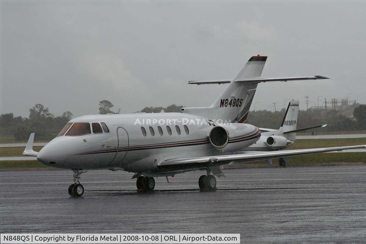 N848QS, 2007 Hawker Beechcraft Corp HAWKER 900XP C/N HA-0031, Net Jets Hawker 900XP