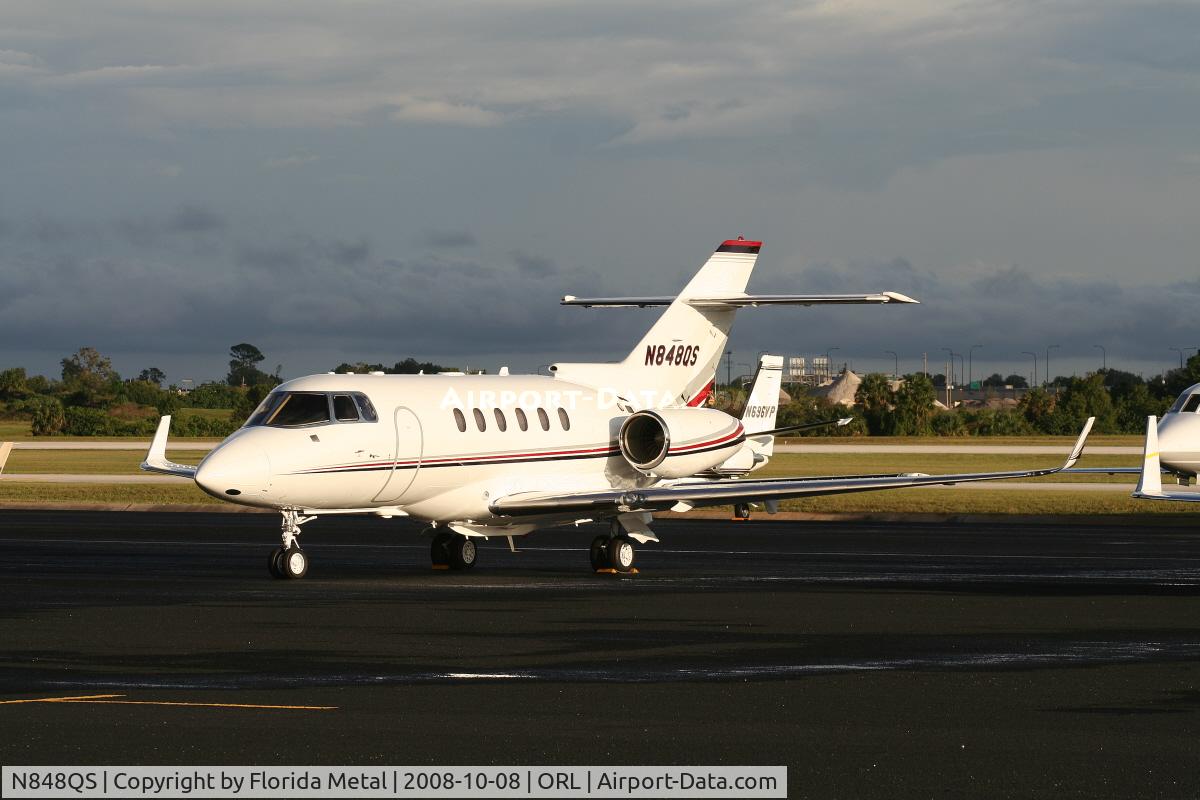 N848QS, 2007 Hawker Beechcraft Corp HAWKER 900XP C/N HA-0031, Net Jets Hawker 900XP