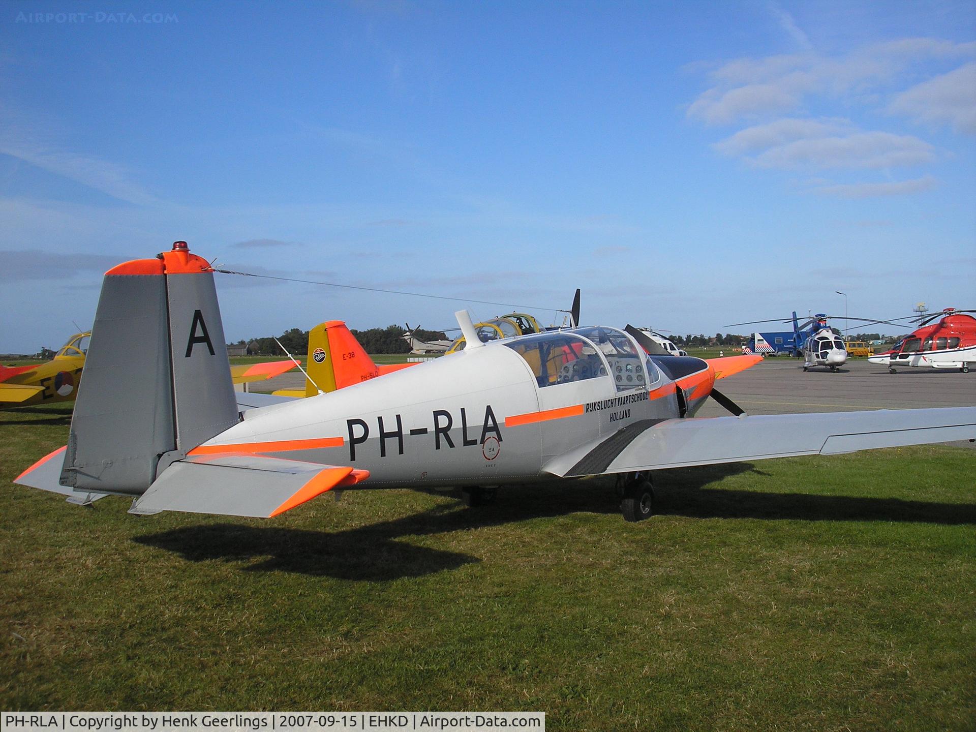 PH-RLA, 1959 Saab 91D Safir C/N 91-367, Heldair - Maritime Airshow, Den Helder - De Kooy Airport , Sep 2007