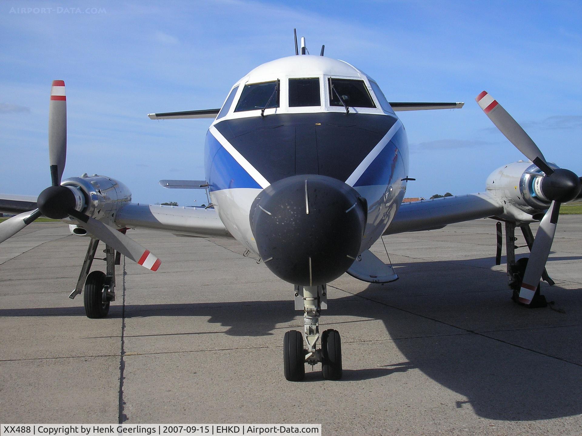 XX488, 1974 Scottish Aviation HP-137 Jetstream T.2 C/N 267, Royal Navy ; Heldair - Maritime Airshow, Den Helder - De Kooy Airport , Sep 2007