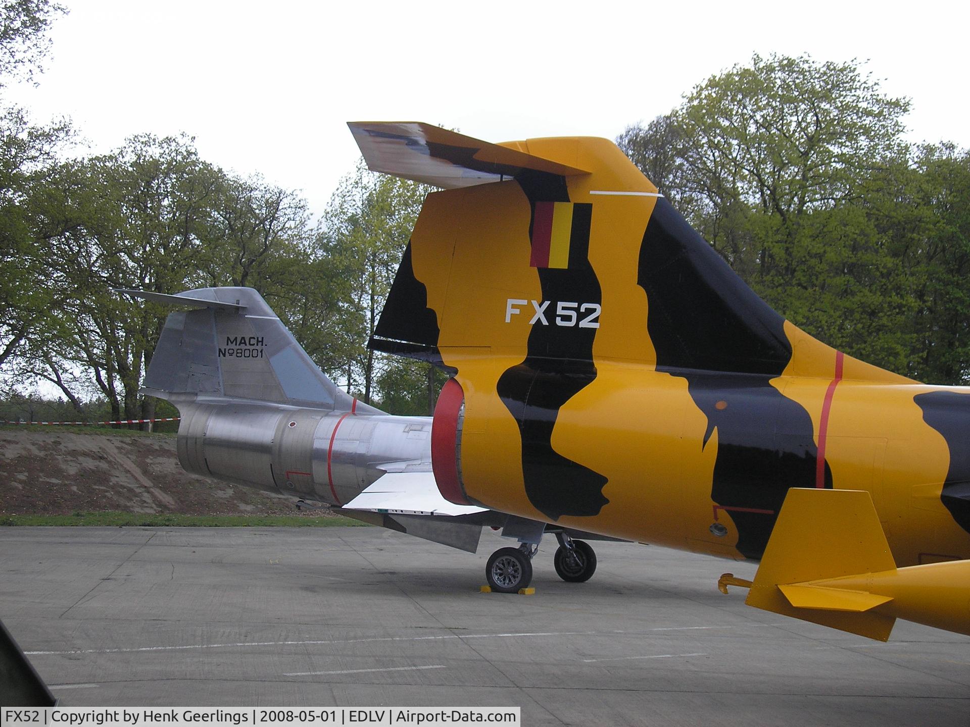 FX52, 1964 Lockheed F-104G Starfighter C/N 683-9095, Airport-Festival Airport Weeze ,  01 may 2008