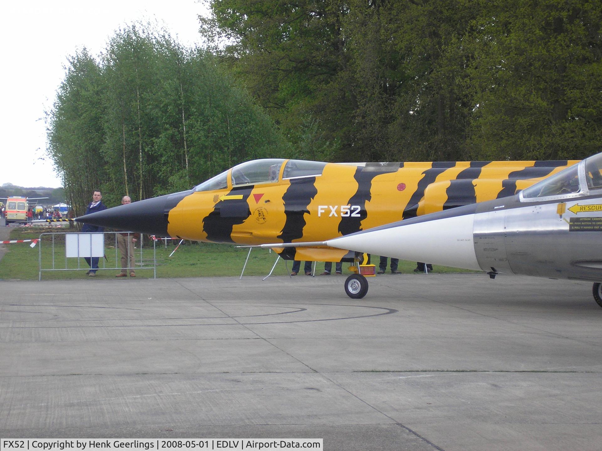 FX52, 1964 Lockheed F-104G Starfighter C/N 683-9095, Airport-Festival Airport Weeze ,  01 may 2008