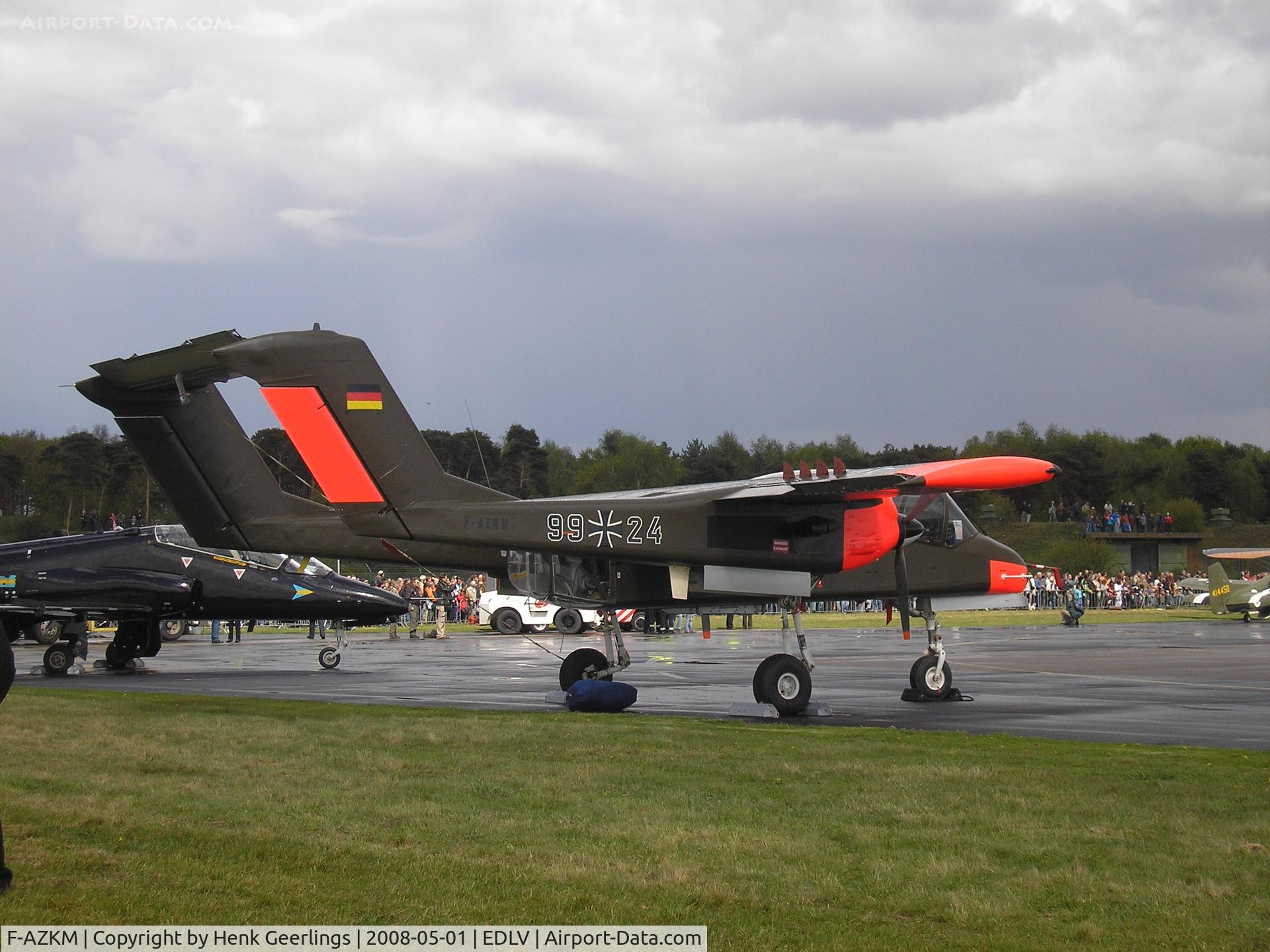 F-AZKM, 1971 North American OV-10B Bronco C/N 338-9 (305-65), Airport-Festival Airport Weeze ,  01 may 2008
