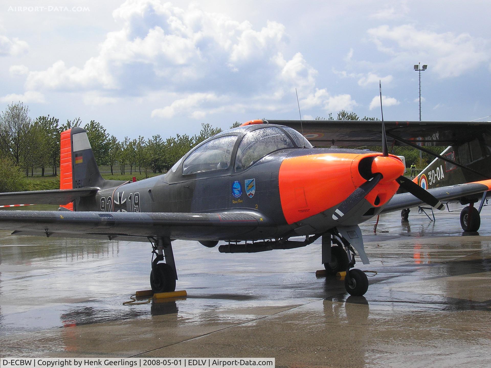 D-ECBW, 1958 Focke-Wulf FWP-149D C/N 316, Airport-Festival Airport Weeze ,  01 may 2008