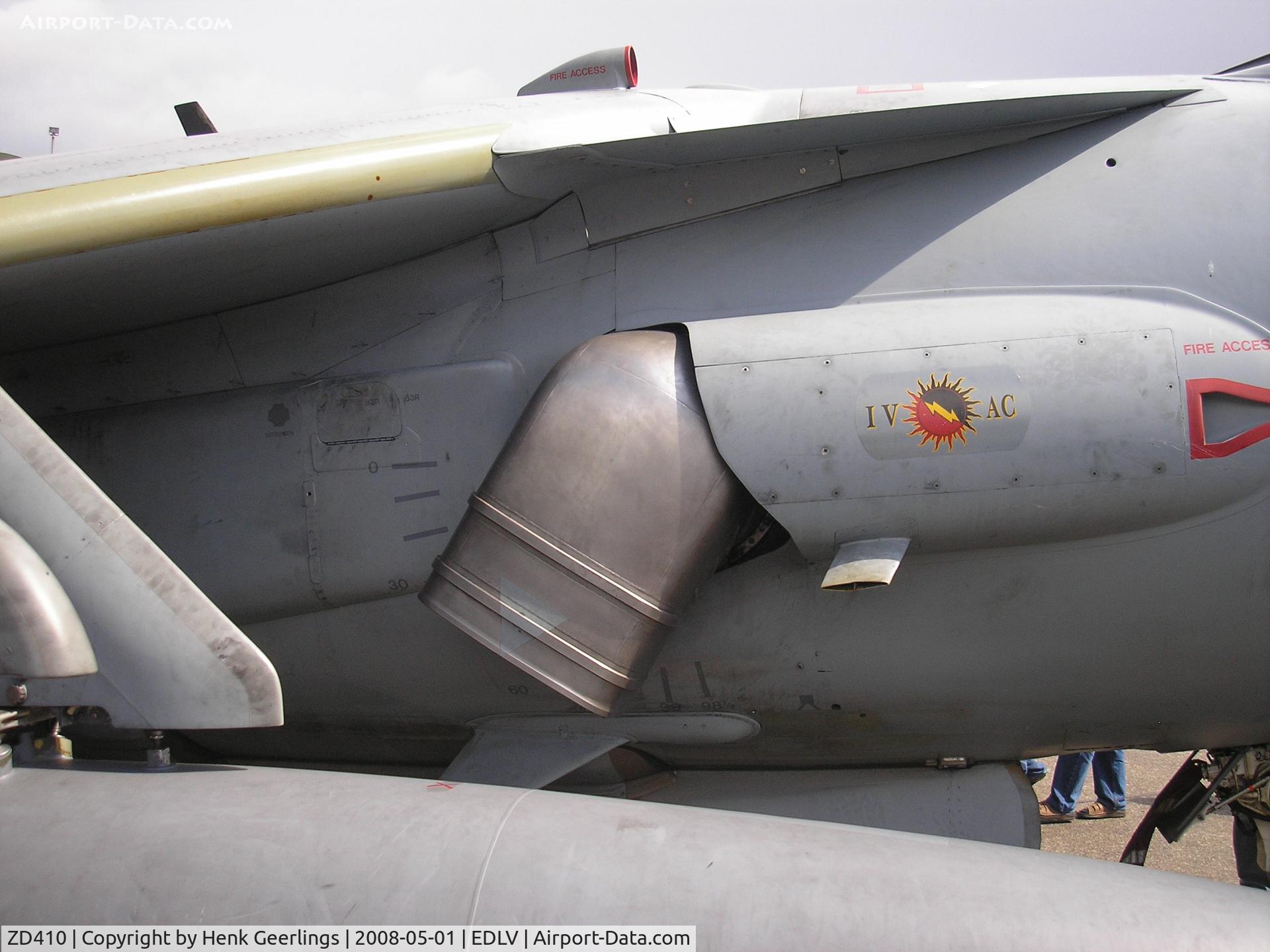 ZD410, 1989 British Aerospace Harrier GR.9 C/N P39, Airport-Festival Airport Weeze ,  01 may 2008