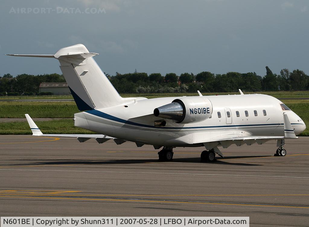 N601BE, 1991 Canadair Challenger 601-3A (CL-600-2B16) C/N 5103, Parked at the General Aviation area...