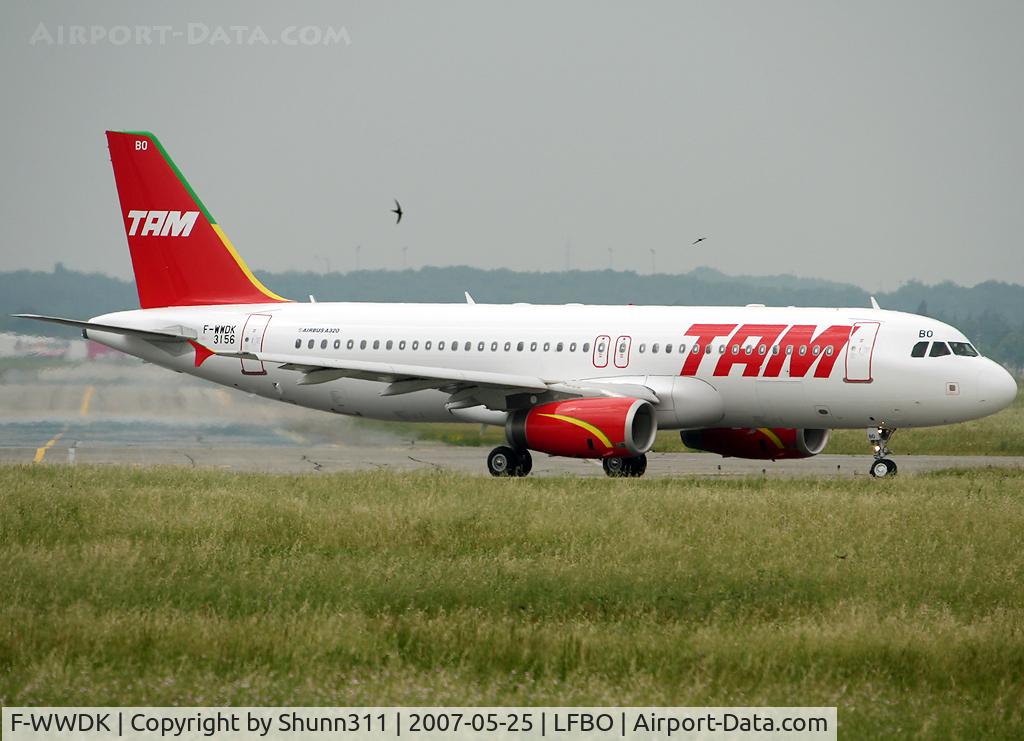 F-WWDK, 2007 Airbus A320-232 C/N 3156, C/n 3156 - To be PR-MBO