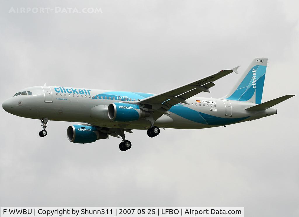F-WWBU, 2007 Airbus A320-216 C/N 3151, C/n 3151 - To be EC-KDX