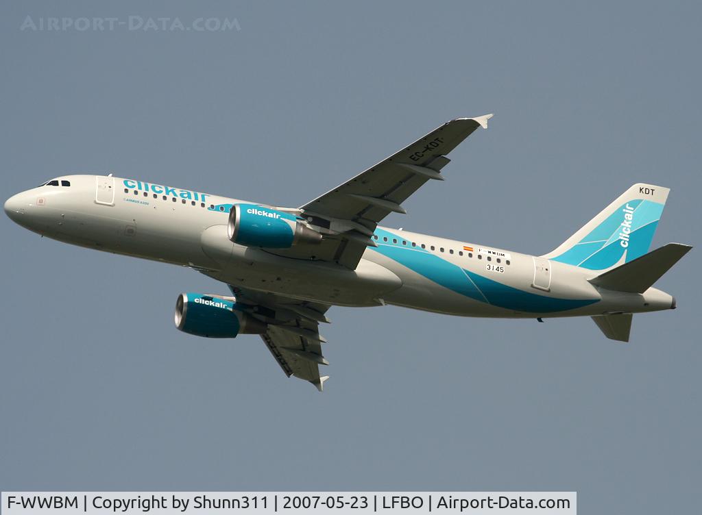 F-WWBM, 2007 Airbus A320-216 C/N 3145, C/n 3145 - To be EC-KDT