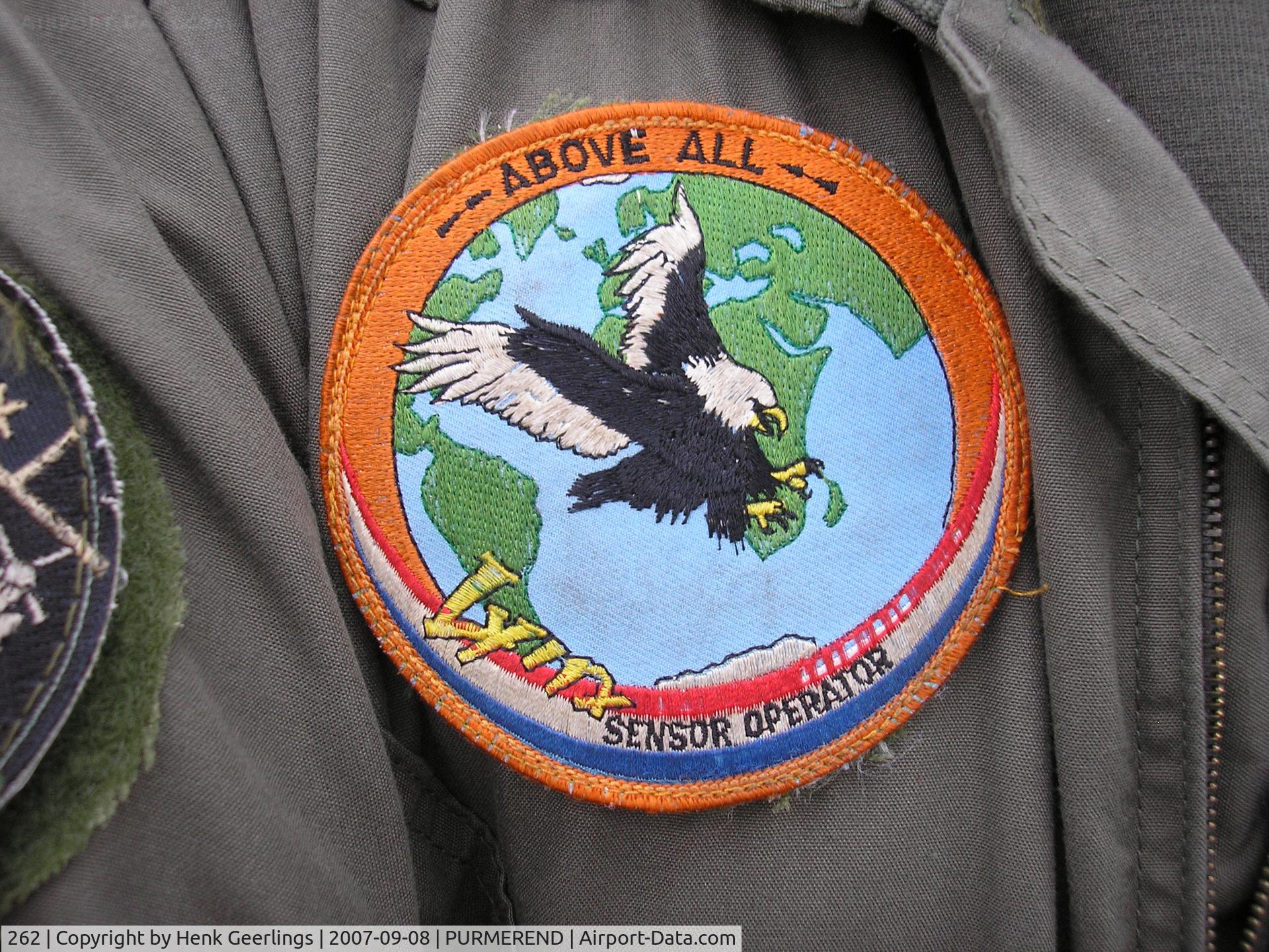 262, Westland SH-14D Lynx C/N 013, Badge , pilot Lynx Helicopter