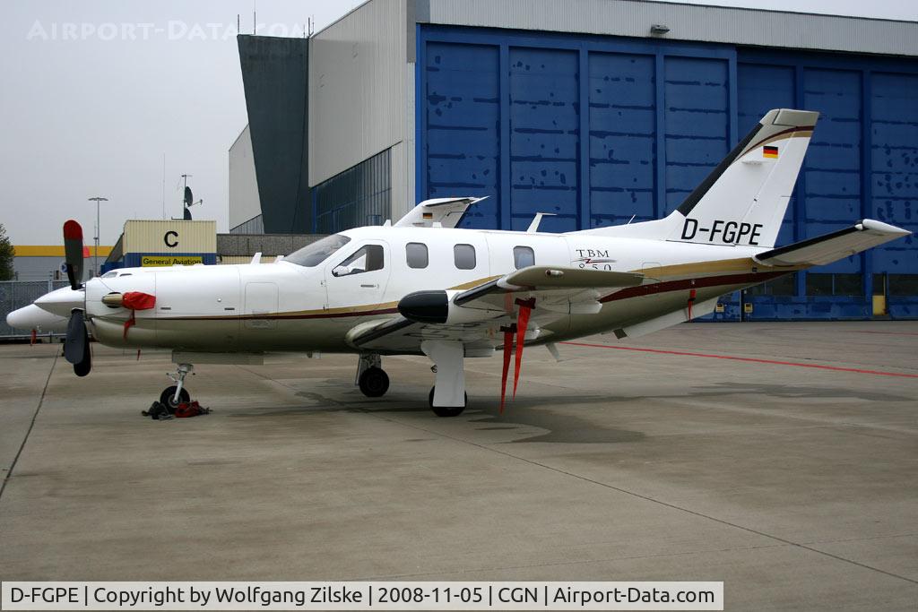 D-FGPE, 2007 Socata TBM-850 C/N 413, visitor