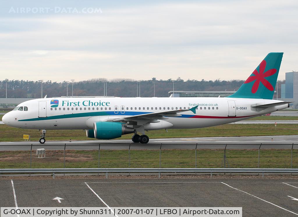 G-OOAX, 2004 Airbus A320-214 C/N 2180, Rolling to the terminal