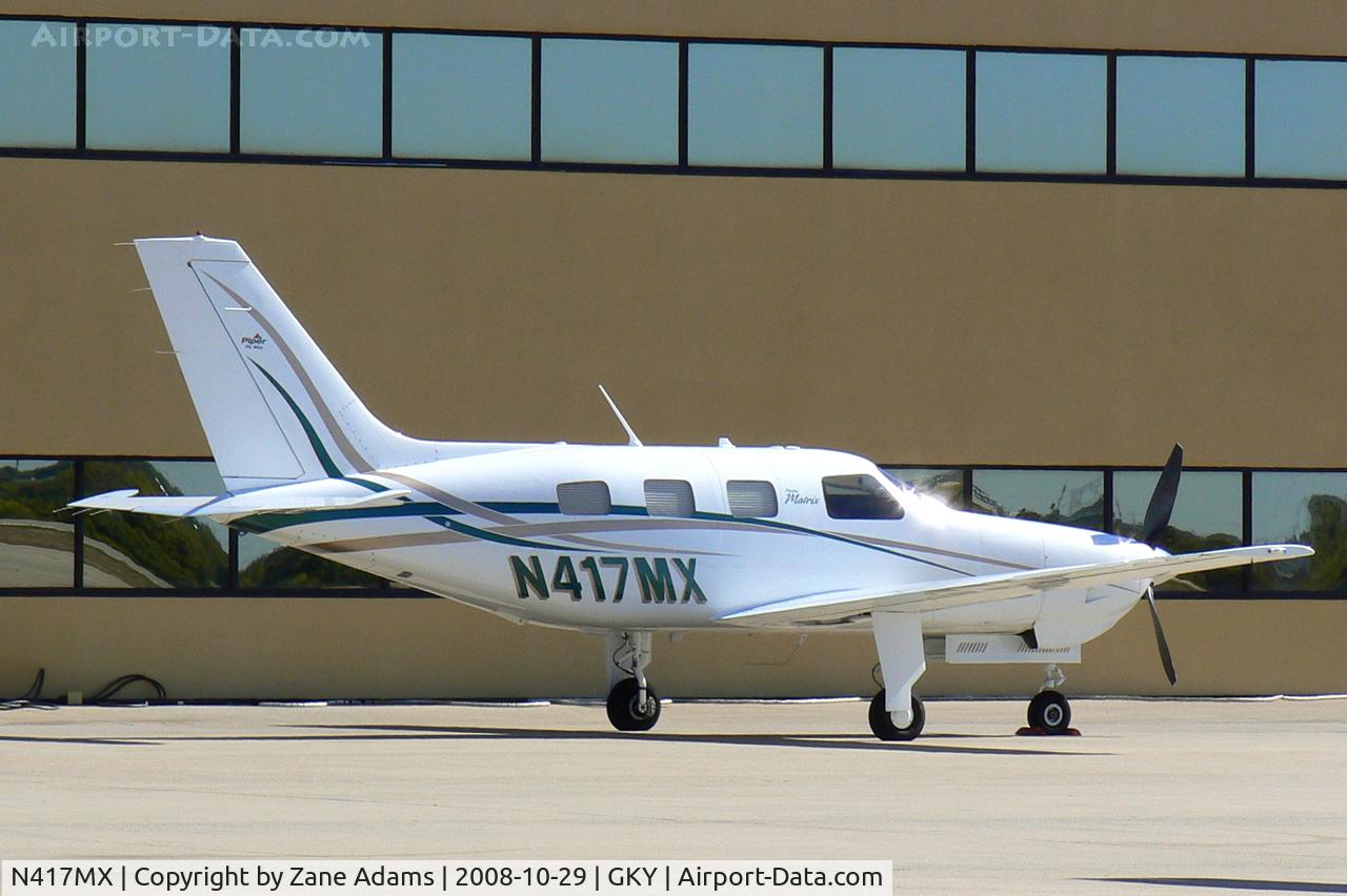 N417MX, 2008 Piper PA-46R-350T Malibu Matrix C/N 4692017, At Arlington Municipal