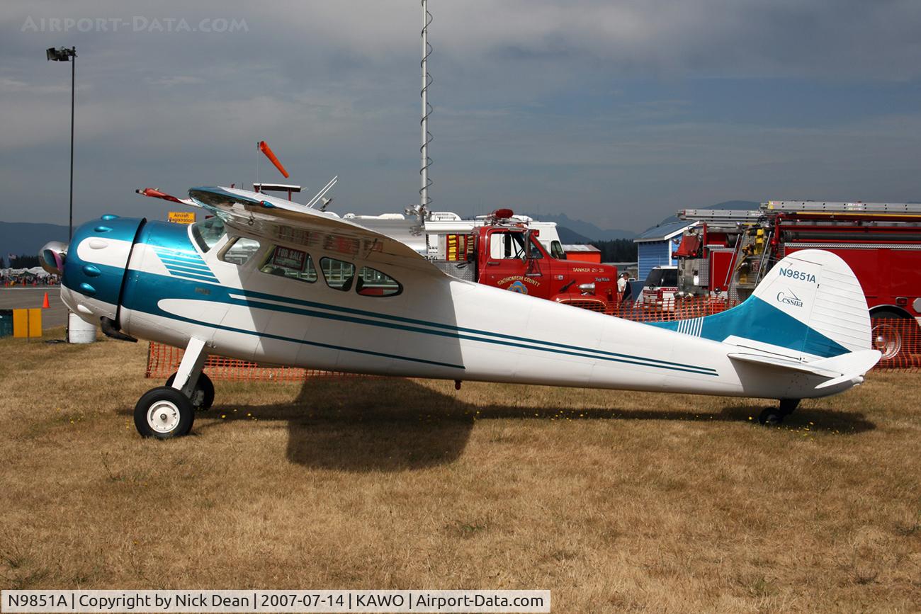 N9851A, 1950 Cessna 190 C/N 7561, /