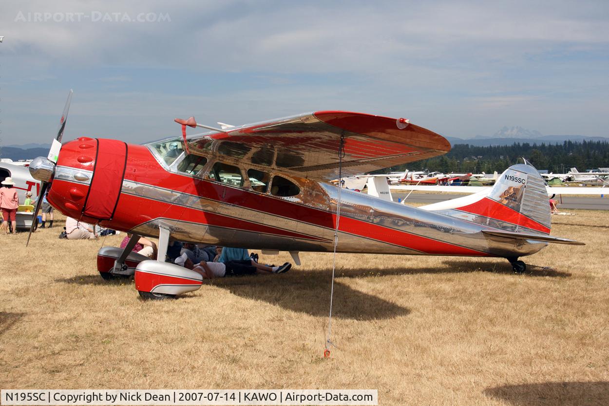 N195SC, 1949 Cessna 195 C/N 7402, /