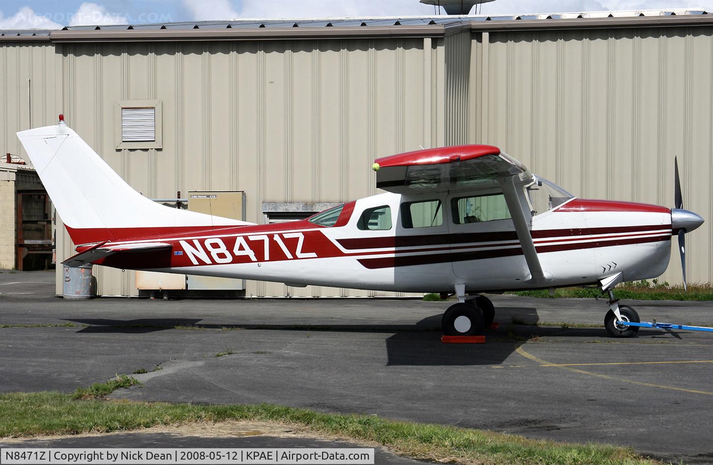 N8471Z, 1962 Cessna 210-5(205) C/N 205-0471, /