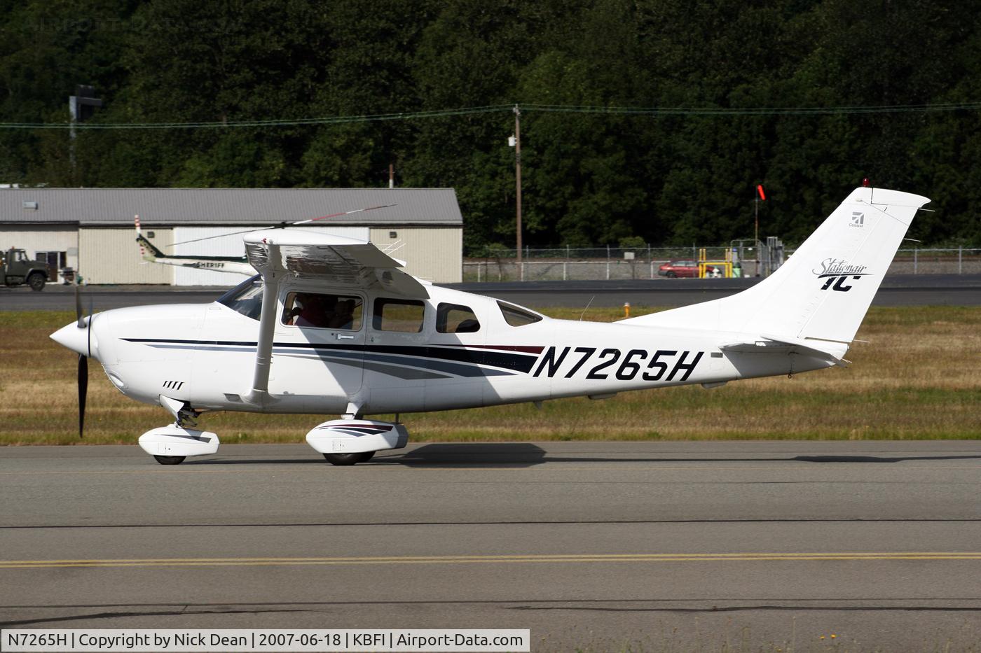 N7265H, 1999 Cessna T206H Turbo Stationair C/N T20608057, /